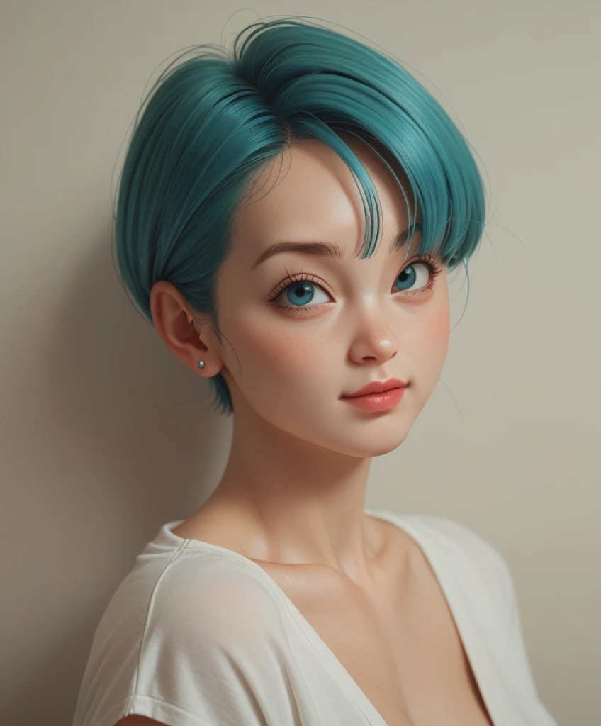 Image of Bulma from Dragon Ball Z with Charisard