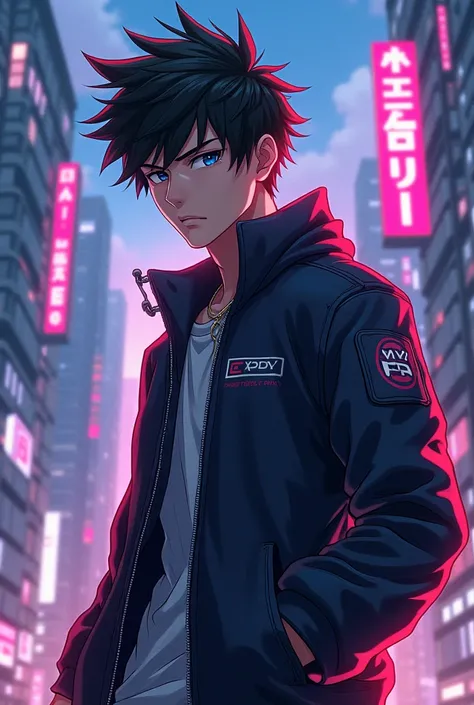 cool boy anime character