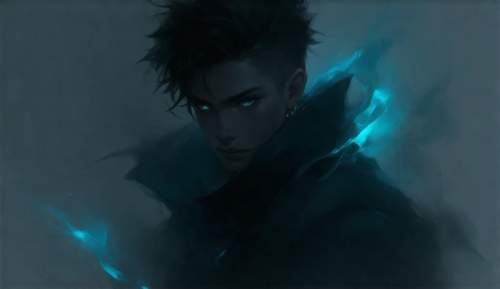 ekko league of legends sad art