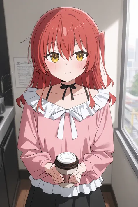  drinking coffee 