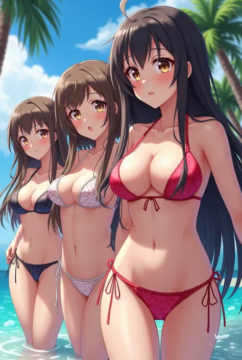  From anime in bikinis and busty