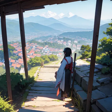 Hana takes Taro on a hike to a hidden mountain shrine. Along the way, they exchange stories about their lives, dreams, and the stark contrast between city and village life.