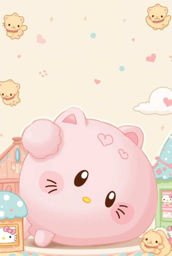 Fondo de pantalla de cinnamonroll de hello kitty 