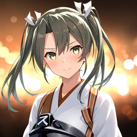 1girl, zuikaku (kancolle), akanbe, zuikaku (kancolle) (cosplay), cinematic lighting, bokeh, masterpiece, best quality, perfect anatomy, very aesthetic, amazing quality, high resolution, ultra-detailed, absurdres, newest, depth of field, volumetric lighting