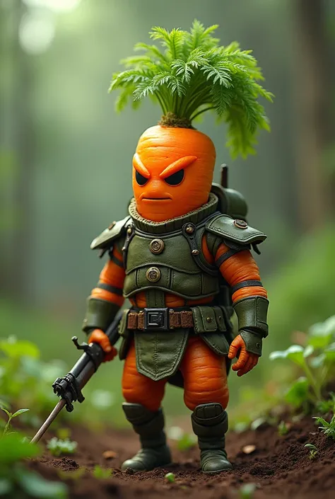 Carrot Soldier, awaiting to attack 