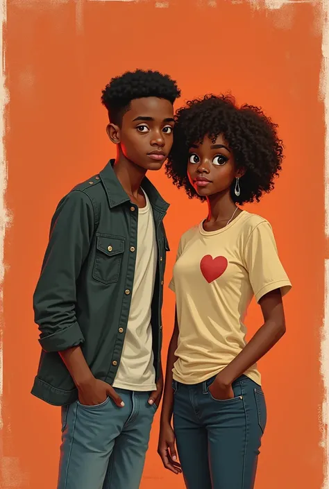 hello,  please design the cover of a book , Its called “what I cant say” ,  I would like a couple ,  a tall girl with light dark skin ,  short brown hair and a boy shorter than her , moreno, with almost curly black hair , both young people of 20 ,  the gir...