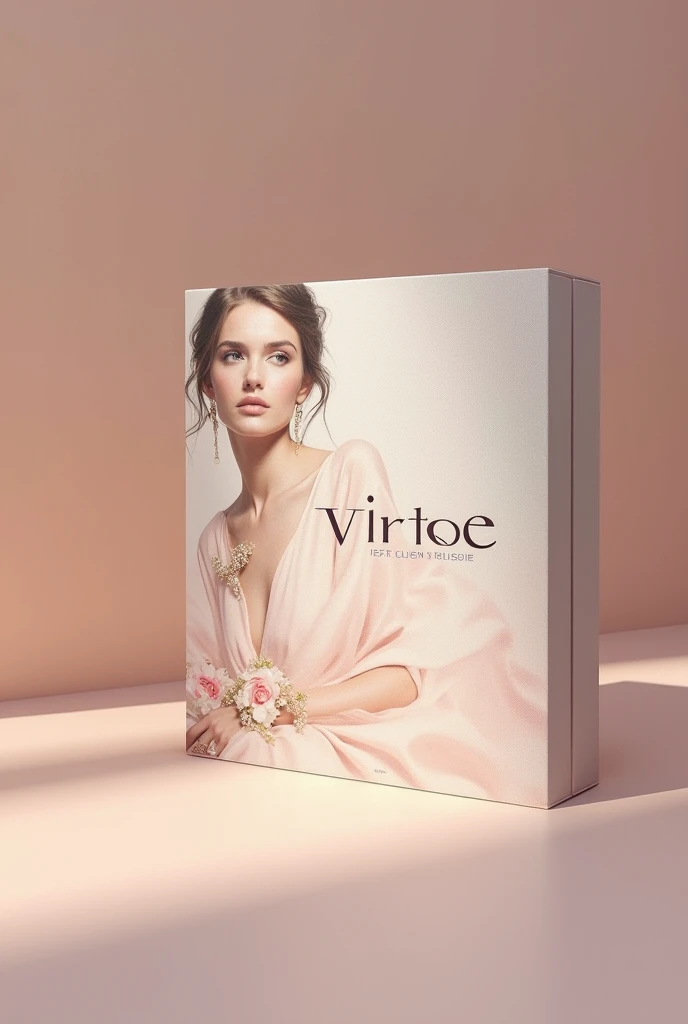 Generate packaging for the womens clothing store with a name full of virtue