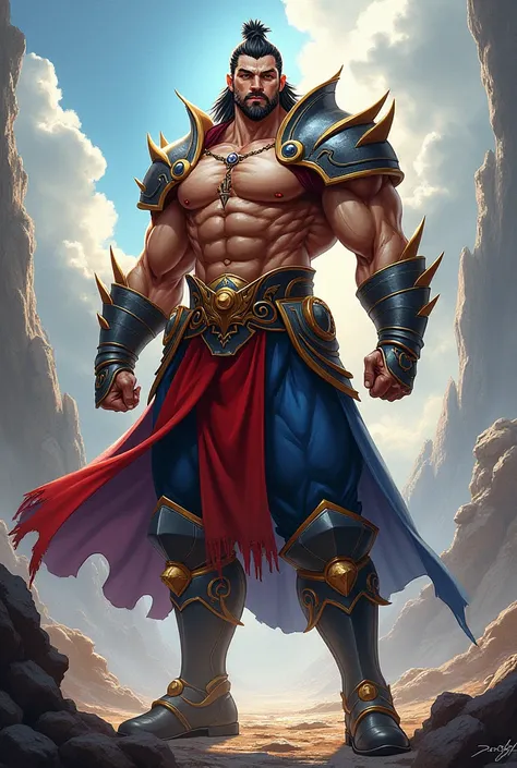 solo leveling art style male conqueror 