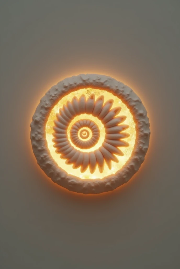  Fossil Emblem
A minimalistic fossil design (e.g., ammonite, trilobite) with glowing highlights.
Incorporate your page name wrapped around the fossil in a circular design.