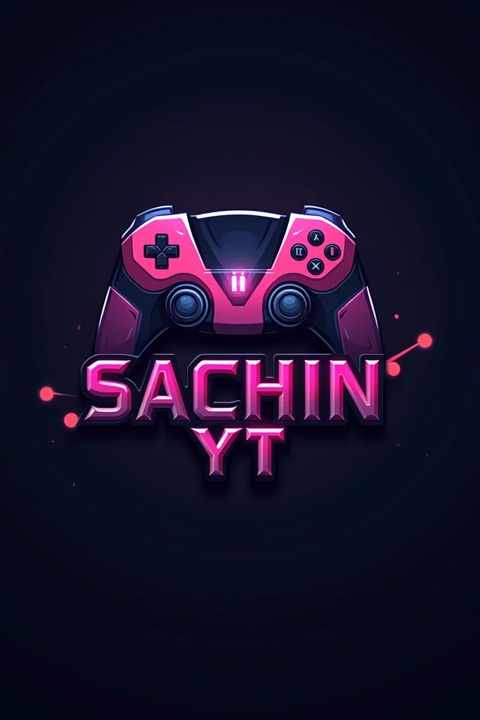 A Logo for my gaming youtude channel name top sachin yt  logi for high quality 