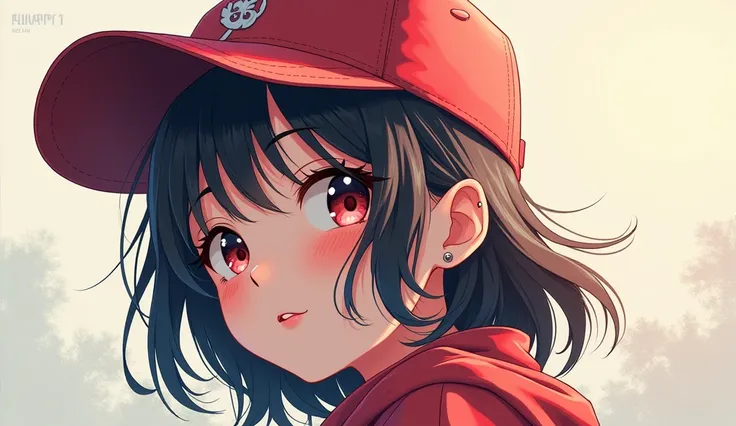  anime girl with a baseball cap and a baseball cap, an anime drawing inspired by Ross Tran , Trending on PIXIV, Self-destructive art , 4k anime style,  4K anime wallpaper ,  4K anime wallpaper ,  4K anime wallpaper ,  anime vibes ,  Best anime 4k konachan ...