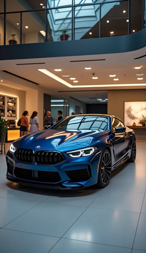 Images of 2025 BMW M8 in showroom 