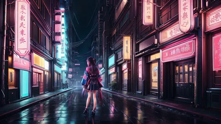 
((masterpiece、  top quality  、 Ki 、  high res、  Photorealistic  、  RAW photos  、 8k))、  traditional Japanese elegance and metal and funk rock  、  neon sign  、 いくつかの neon sign  、 Lure 、  Some Have Neon Signs  、  open your legs  、 Route 6  、  neon sign  、  ...