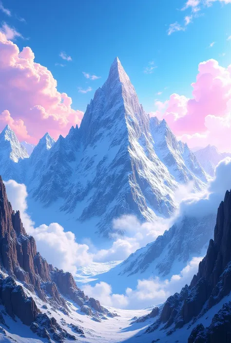 2025 i written on mountains. Anime pic