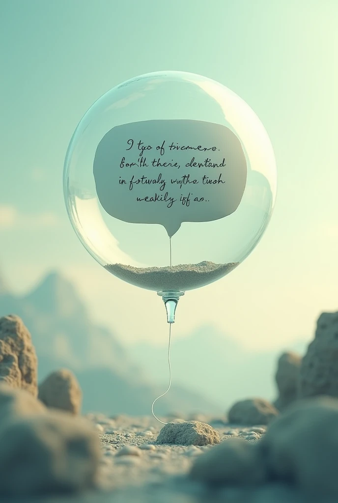  Insert the text into the picture with the balloon inside the ball, paste the text I sent  