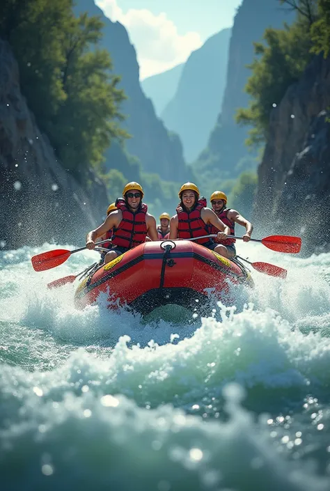 Rafting radical
Imagem de perto