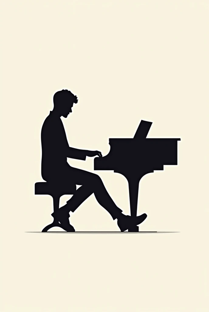 Amateur Pianist generate logo