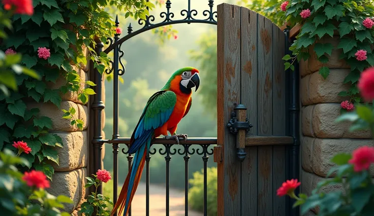 Parrot geet gate howe 