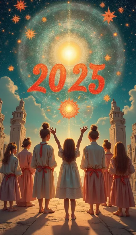 "HAPPY NEW YEAR 2025" make it unique