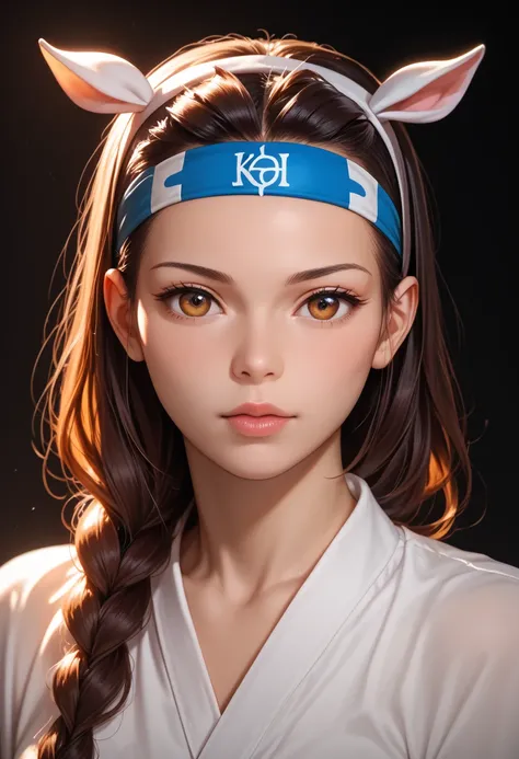 ((((((Kikyōu))))))   standing in a kyoukai setting, cowl headband on forehead, extremely detailed, super detailed, high quality, best quality, 16k, intricate details, photorealistic, cinematic lighting, dramatic atmosphere, vibrant colors, intense contrast