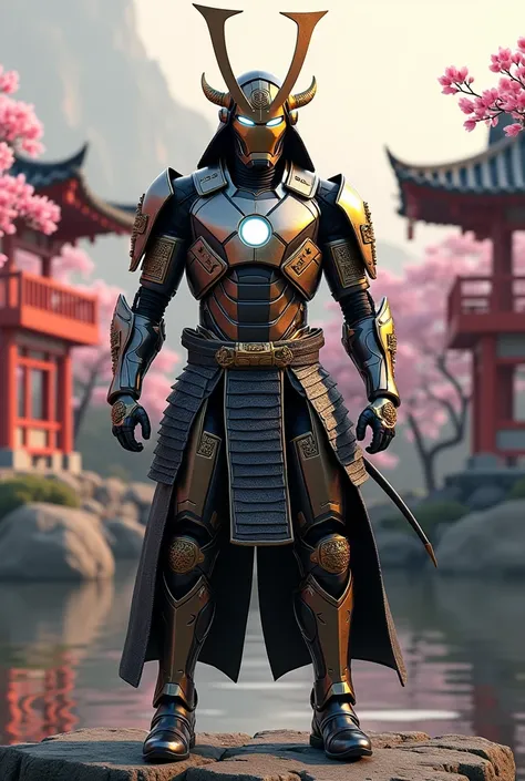 Iron man samurai 
