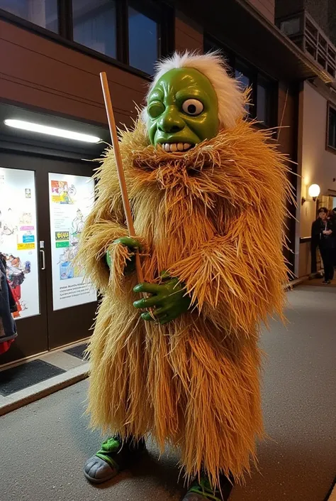  in Oga city, Akita prefecture on the 31st 、, and 、 Namahage was held on the 31st in Oga City, Akita Prefecture {x} Namahage wearing an ogre face or straw costume「 crying  went around 」 the traditional event Namahage on New Years Eve was held while raising...