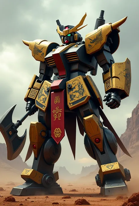 Gengis khan as gundam