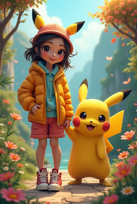 Photo de Heddi brahmi et pikachu