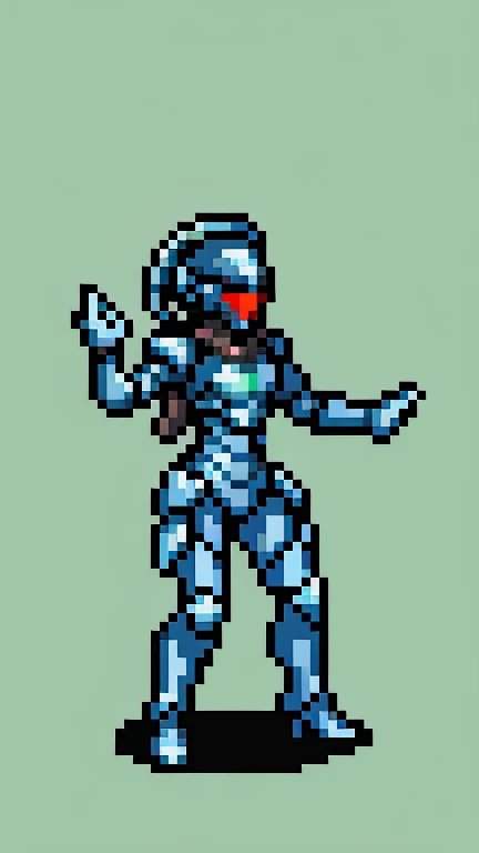 Dead Space style, dance, pixel art