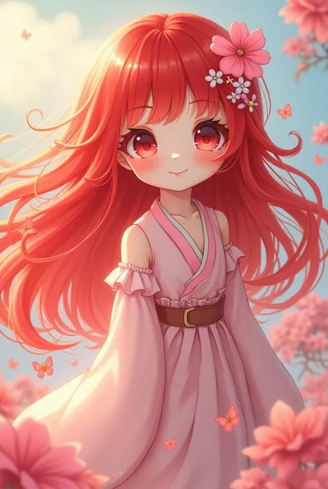 Amabie-sama girl cute red pink