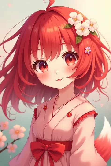 Amabie-sama girl cute red pink