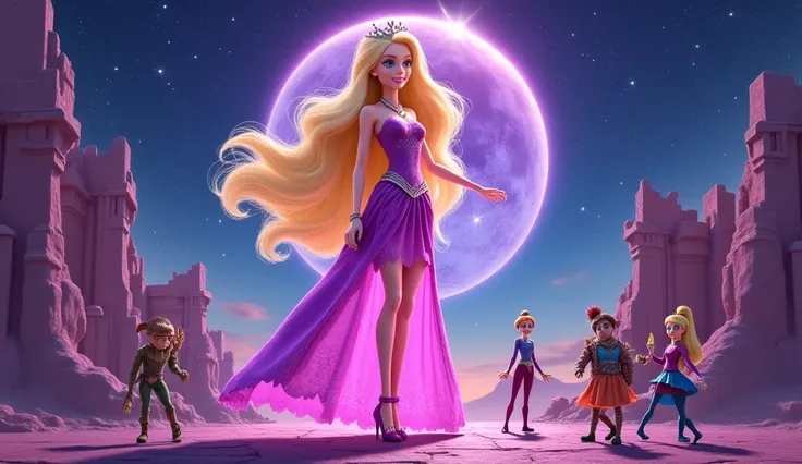 
Together, Barbie and the queens subjects devise a plan to sneak into Malysters fortress and retrieve the stolen crystal. Along the way, they encounter obstacles like zero-gravity tunnels, laser beams, and mischievous alien creatures.