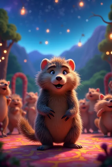 Sing movie Ash the porcupine in design