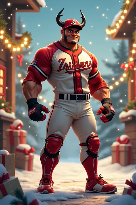  Merry Christmas , Baseball player y Toro Bravo 