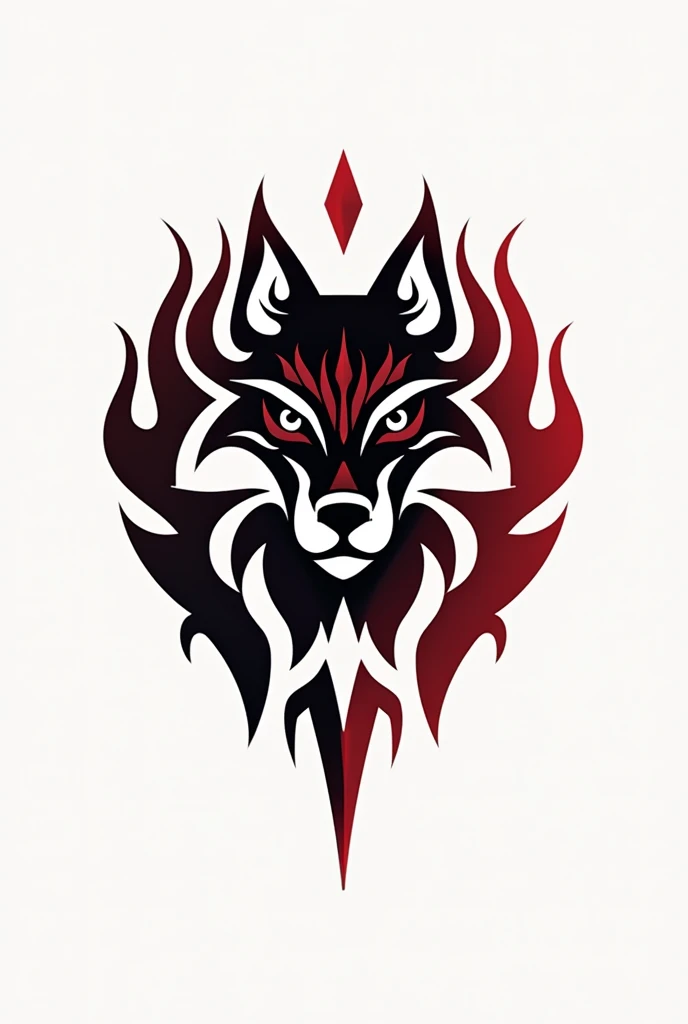 Super creative logo with the name SANGRE NUEVA colors that represent me red and black for my business card with animal trivals give me several options 