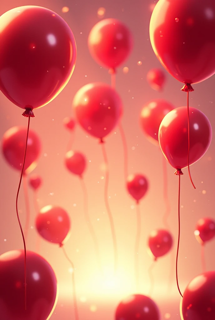 je veux une affiche pour lannonce dun événement web appelé POP THE BALLOON avec des ballons gonflables rouge en fond