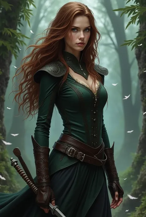  Show me what feyre .  Character from the book A Court of Roses and Thorns would be like 