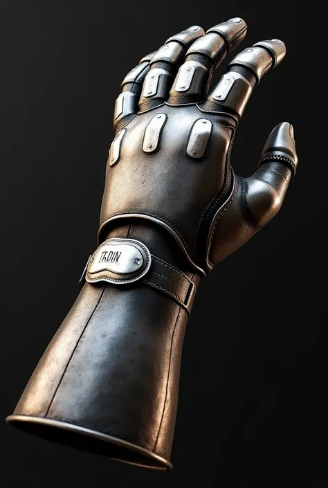 ((Foto RAW),  absurd, ( absurd resolution)),  masterpiece ,  Better quality, ( Extremely detailed 8k unit CG wallpaper), ( best illustration), (best shade),  realistic lighting,  detailed and beautiful brightness ,  a metal glove with the English punch fun...