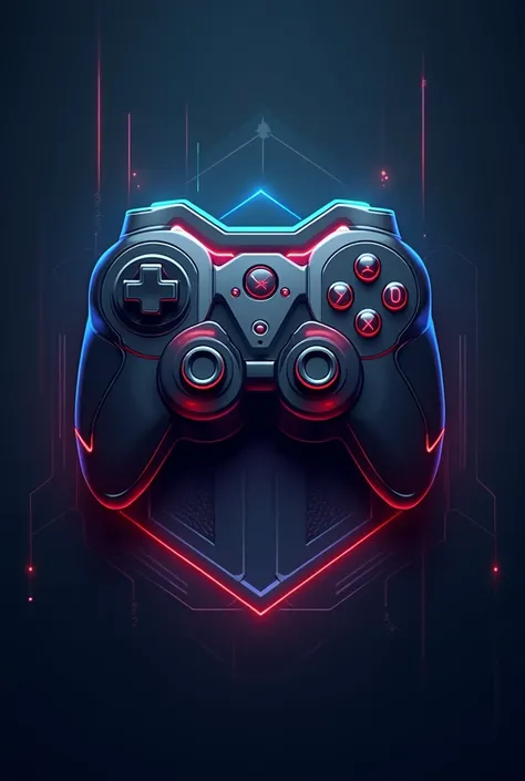 A 3D video game controller logo with a slogan that reads (Mobile Gamer Tester )