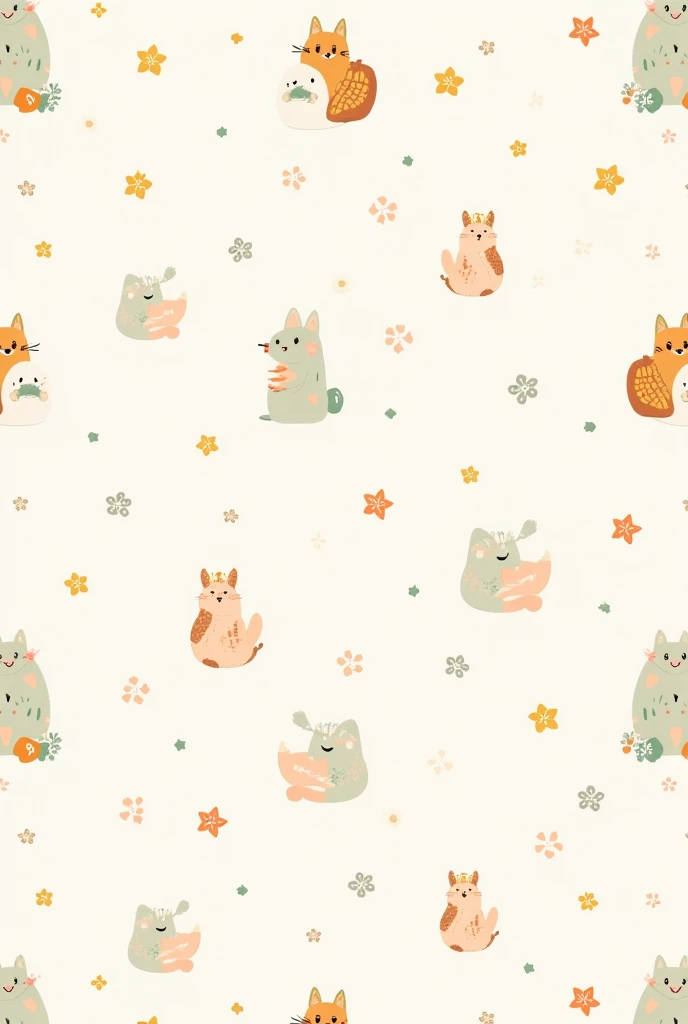 cute seamless pattern