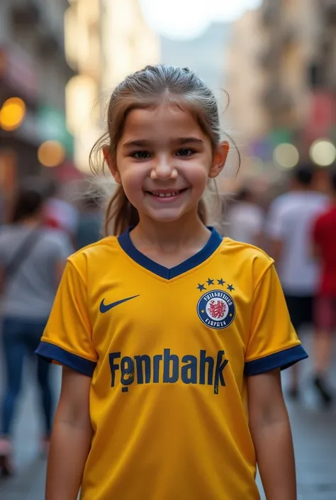 dress the girl with fenerbahçe jersey