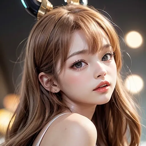 (Extremely Detailed ((Personification as a KAWAII Tiny girl of  (" Brigitte Bardot  "))) with Characteristics Items), High-level, 8K Masterpiece TopQuality Ultra-detailed CG, Absurd detailed wallpaper, PerfectLighting, aesthetic LifeLike Rendering, MysticS...