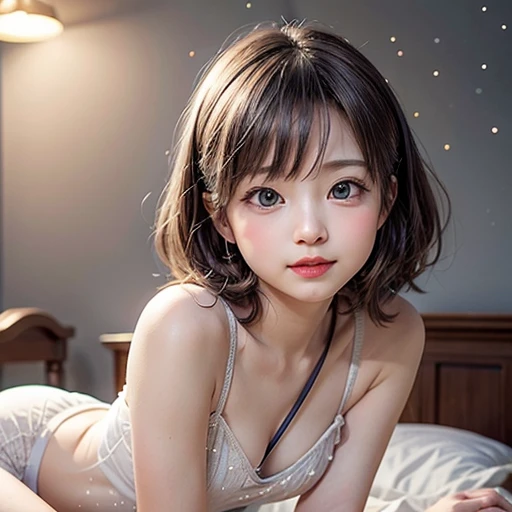 (Extremely Detailed ((Personification as a KAWAII Tiny girl of  (" Sayuri Yoshinaga "))) with Characteristics Items), High-level, 8K Masterpiece TopQuality Ultra-detailed CG, Absurd detailed wallpaper, PerfectLighting, aesthetic LifeLike Rendering, MysticS...