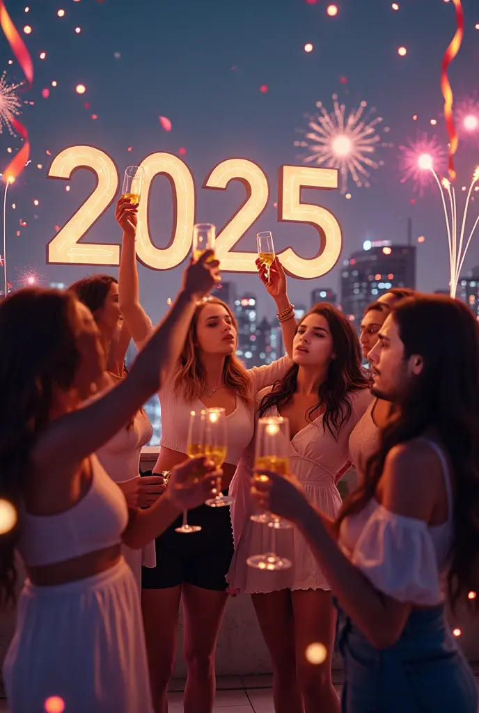 Celebrating 2025 with girls