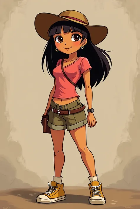 Draw Dora the sexy Explorer, but very sexy, and be realistic