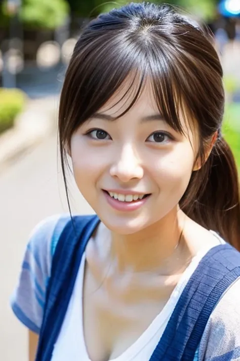 Funny-faced Japanese beauties