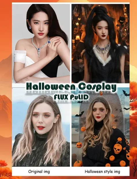 Halloween-Kostümwechsel