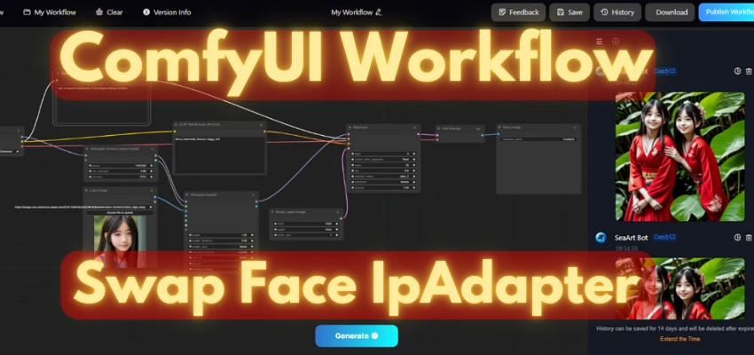 ComfyUi Workflow (Quick Tool) Basic "Face Swap by Text Image"