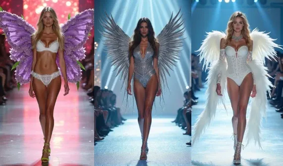 AI Victoria's Secret Show, watch sexy supermodels