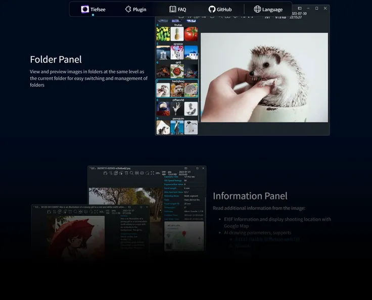 Tiefsee - Open Source Prompt Reader & Image Viewer